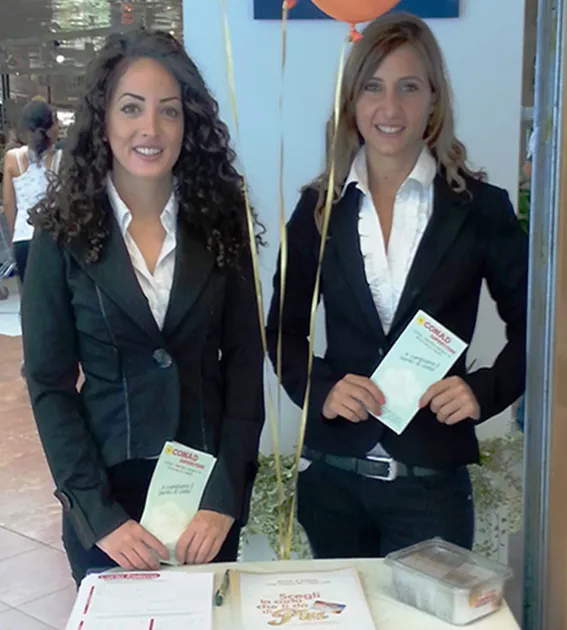formazione hostess attività promozionale Promozione in punto vendita GDO